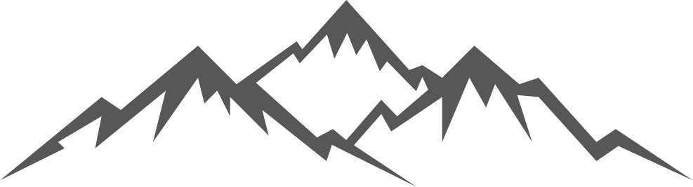 Mountain Peak design element