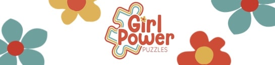 girl power puzzles website design from JamboJon