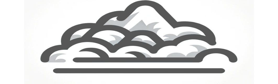Design element of clouds