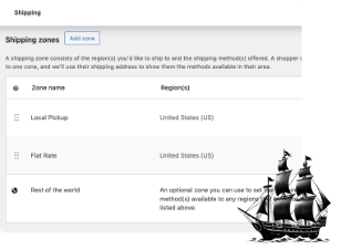 shipping and tax screen shot