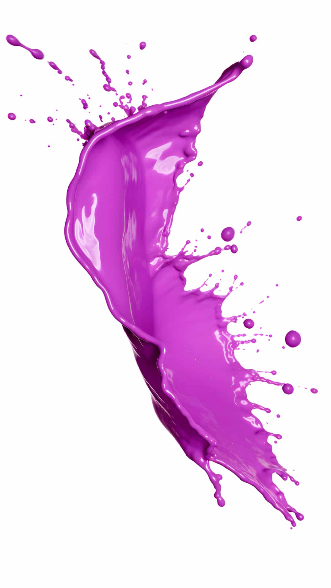 purple paint splat