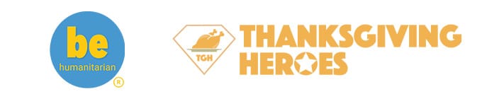 Be Humanitarian and Thanksgiving Heroes are great places your organization can volunteer at