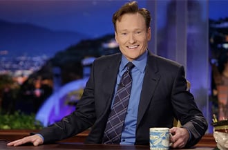 Conan O'Brien talk show host